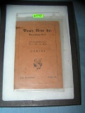 Antique Weary River Inn menu