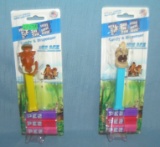 Pair of vintage PEZ Candy containers