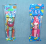 Pair of vintage PEZ Candy containers