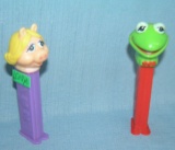 Pair of vintage PEZ Candy containers