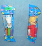 Pair of vintage PEZ Candy containers