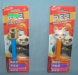 Pair of vintage PEZ Candy containers