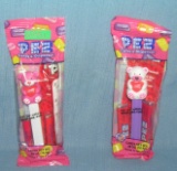 Pair of vintage PEZ Candy containers