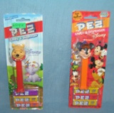 Pair of vintage PEZ Candy containers