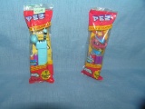 Pair of vintage PEZ Candy containerss