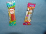 Pair of vintage PEZ Candy containerss