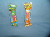 Pair of vintage PEZ Candy containerss