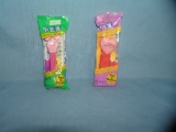 Pair of vintage PEZ Candy containerss