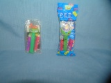 Pair of vintage PEZ Candy containerss