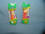 Pair of vintage PEZ Candy containerss