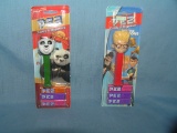 Pair of vintage PEZ Candy containerss