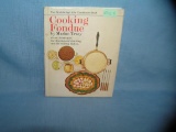 Vintage Fondue Cooking ca. 1970