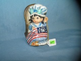 Betsy Ross Bicentennial musical figurine