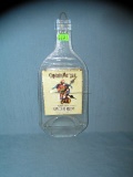 Captain Morgan advertising bottle