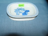 Floral decorated porcelain dish Estee Lauder