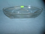 Large Vintage Glass serving bowl