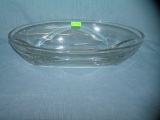 Large Vintage Glass serving bowl