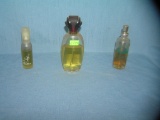 Group of vintage perfume bottles