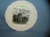 Windmill of East Hampton NY plate steubenville