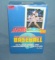 Score baseball card unopened box