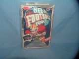 NFL football box of football cards
