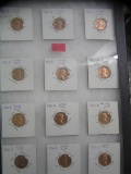 1960D high grade Lincoln memorial copper pennies