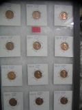 1960D high grade Lincoln memorial copper pennies