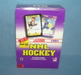 Score hockey cards box of unopened packs