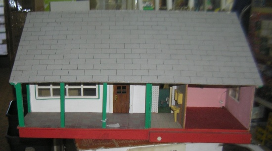 Vintage double sided child's doll house
