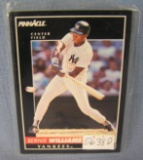 Bernie Williams rookie baseball card