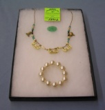 Group of costume jewelry