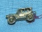 Early cast metal 2 passenger sedan miniature toy car