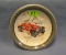 Early Alpha Romeo race car advertising dish