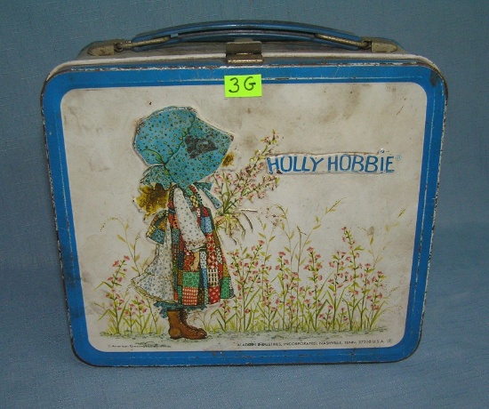 Holly Hobbie tin lunch box by Aladdin