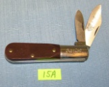 Vintage Barlow 2 bladed pocket knife