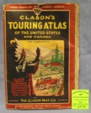 Early auto advertising touring atlas