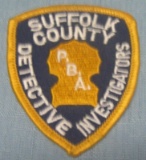 Suffolk County detective investigator's patch