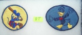 Pair of high quality Disney cloth patches