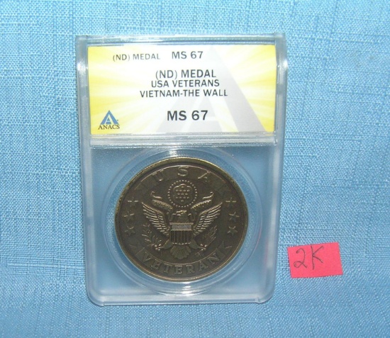 USA American Vietnam commemoratiuve bronze