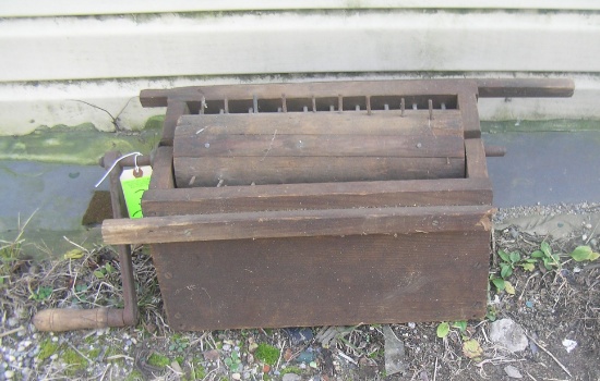 Hand crank corn husker circa 1860's