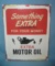 Extra Motor Oil retro style advertising sign