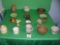 Collection of vintage art pottery