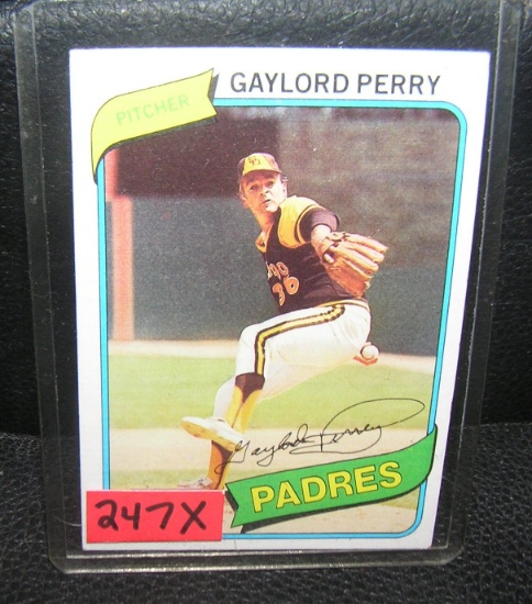 Gaylord Perry Baseball card