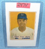 Duke Snider Bowman reprint Baseball card