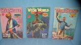 Group of 3 early pulp magazines