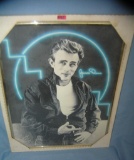 James Dean vintage framed poster