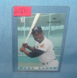 Hank Aaron classic Hallmark baseball card
