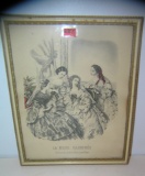 Antique Victorian print