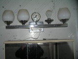 Vintage Mid Century Modern 4 light wall fixture