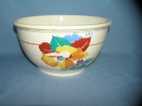 Floral decorated kitchen Kraft serving bowl